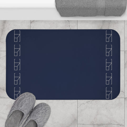 Memory Foam Bath Mat - Night Cobalt