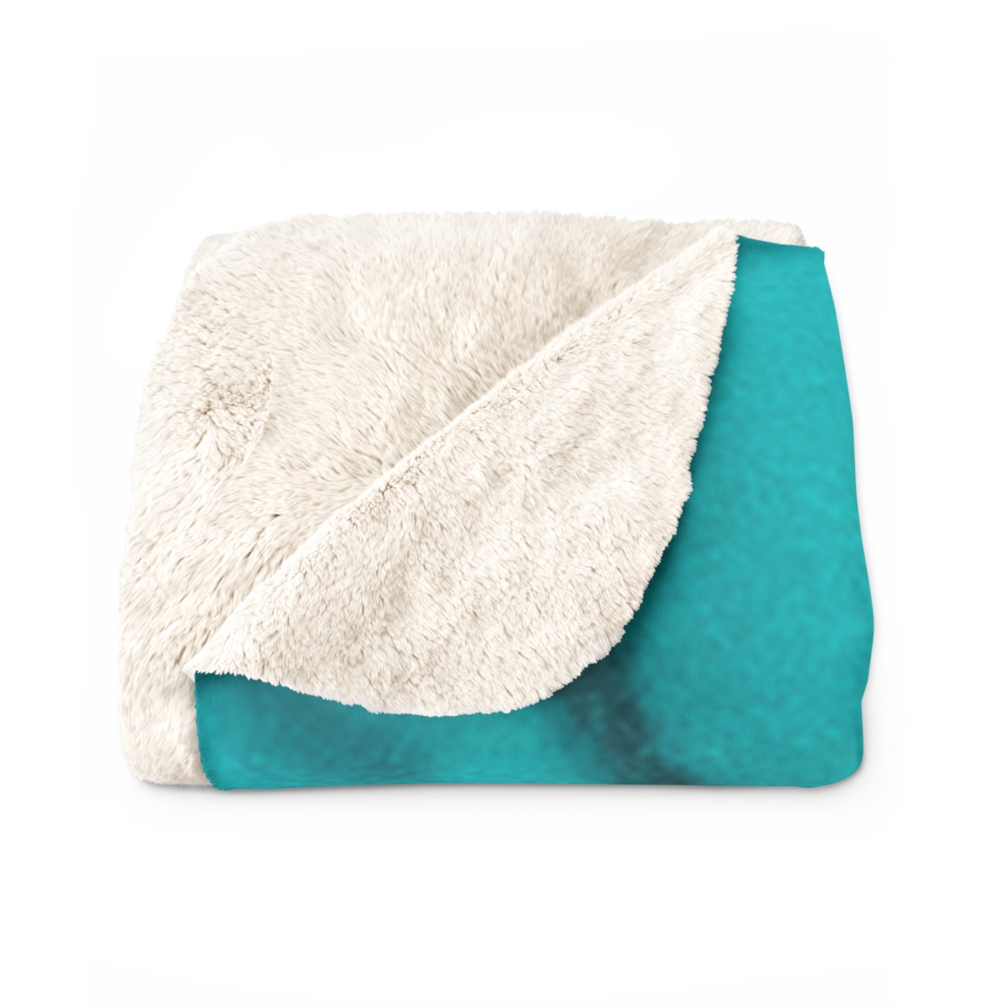 Sherpa Fleece Blanket - Azure Alchemy Collection