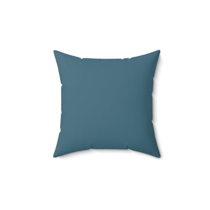 Faux Suede Throw Pillow - Light Steel Blue