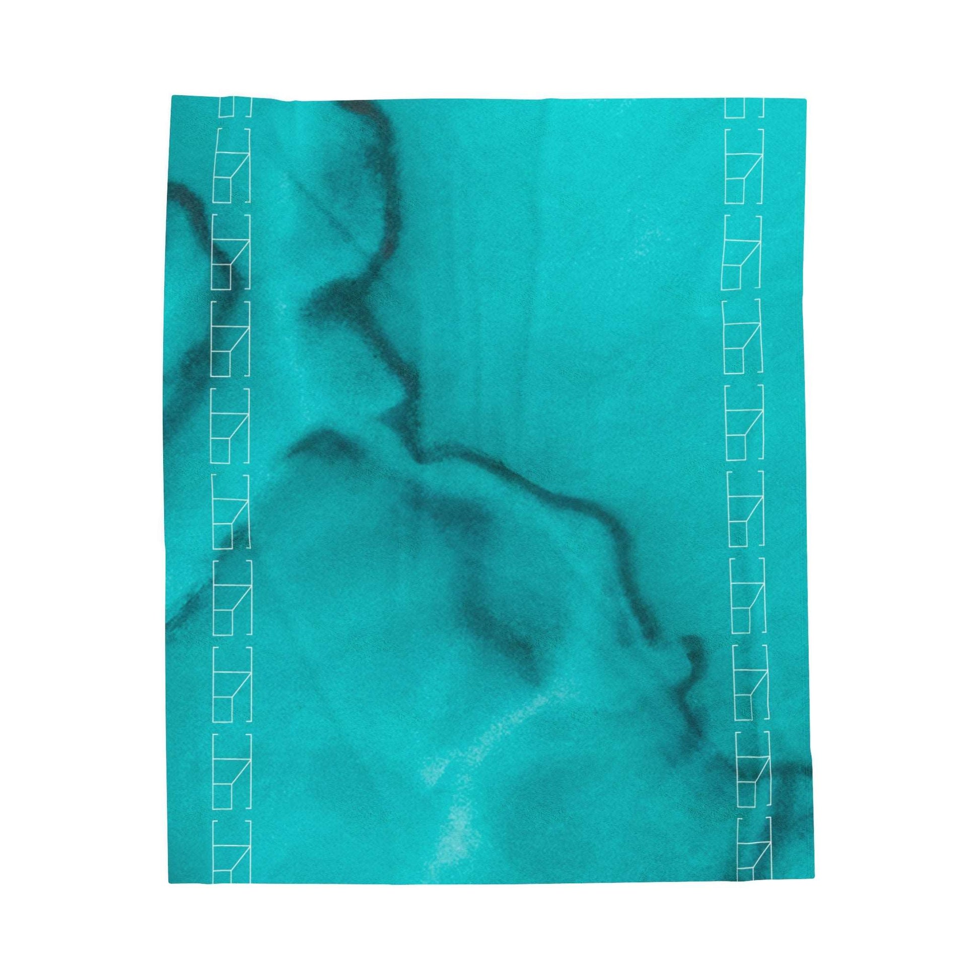Azure Alchemy Collection - Velveteen Blanket