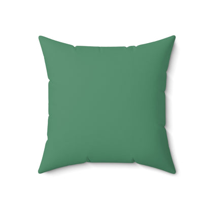 Faux Suede Throw Pillow - Lago Verde