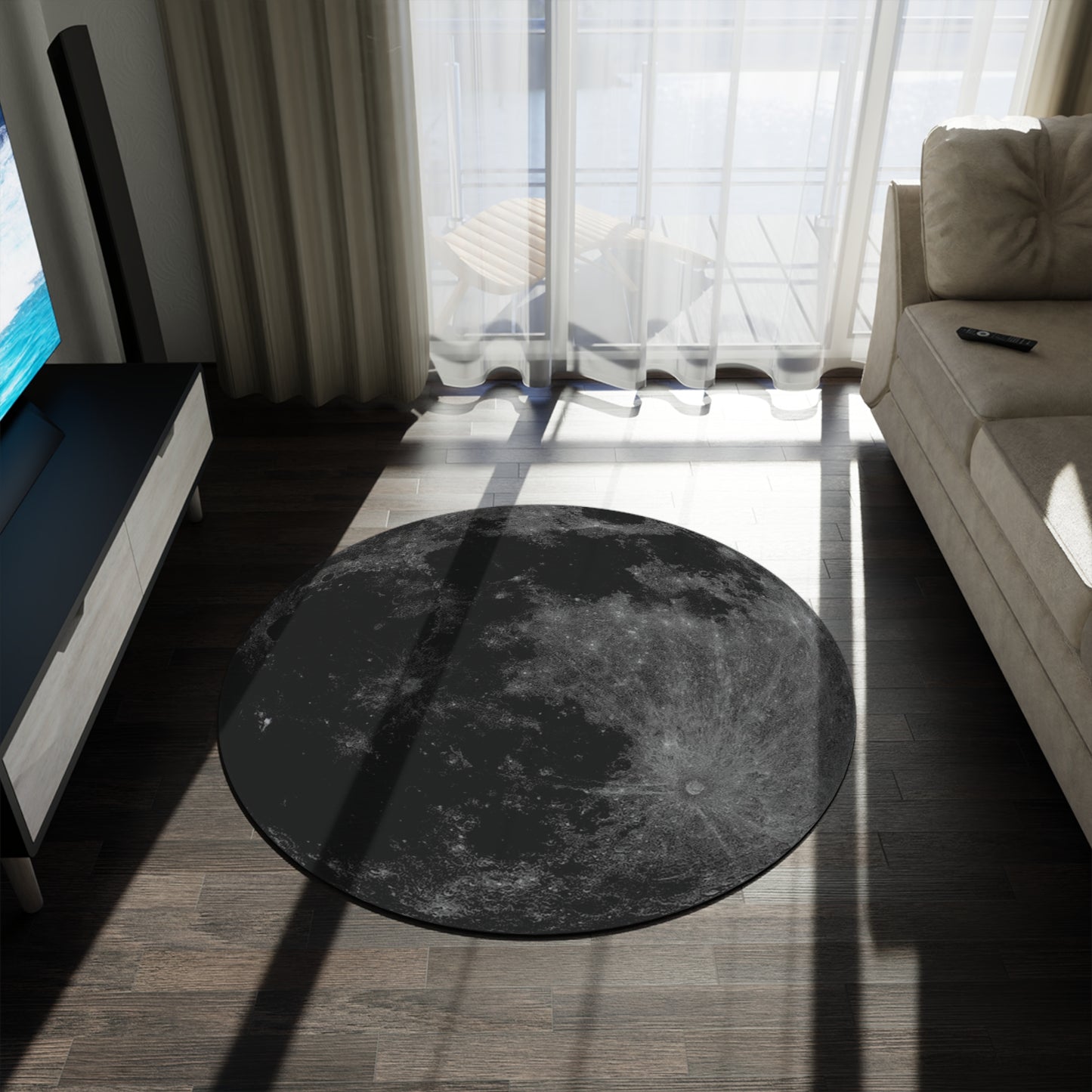 Nocturnal Silence Collection - Round Rug