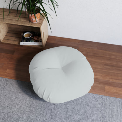 Round Tufted Floor Pillow - Luserna Stone