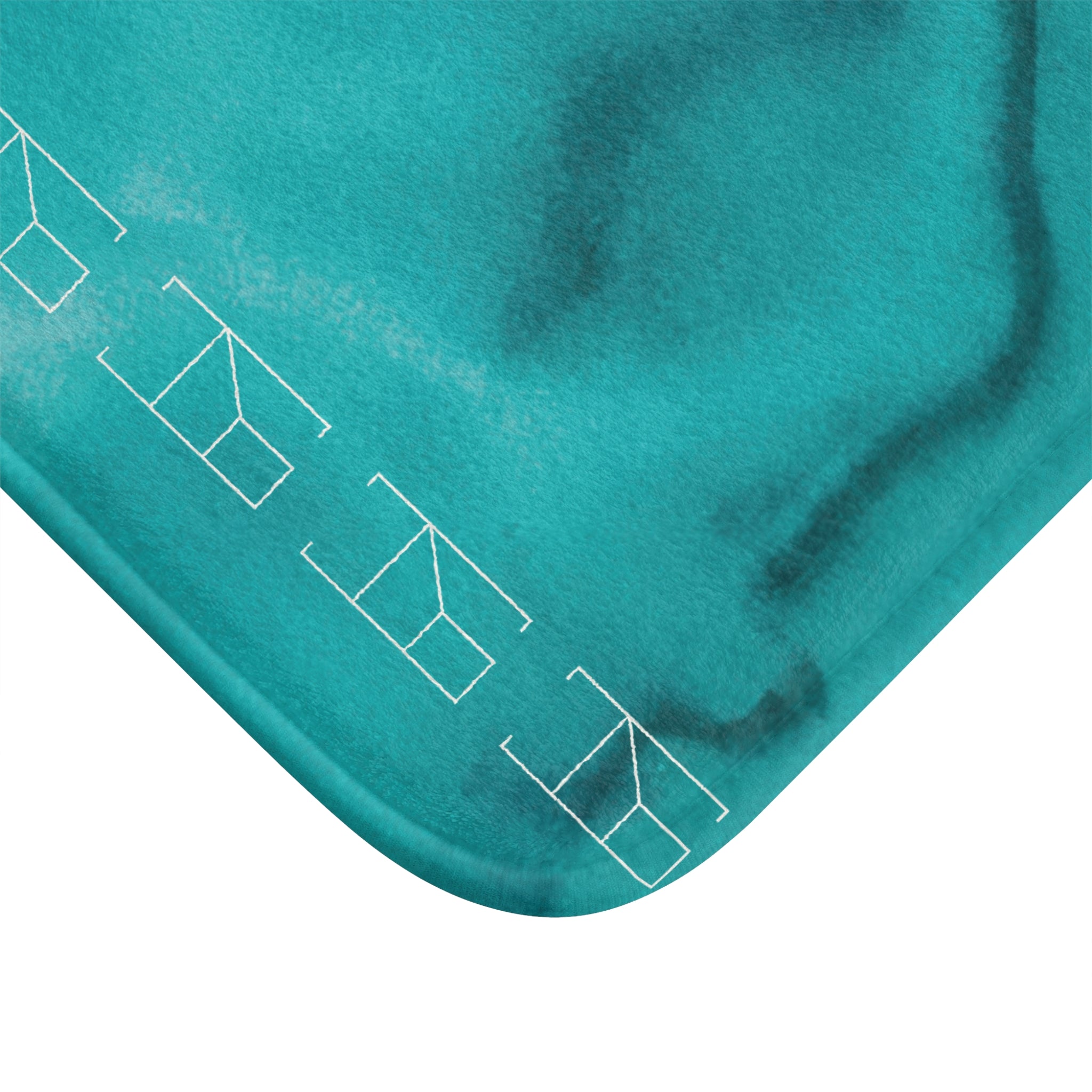 Azure Alchemy Collection - Memory Foam Bath Mat