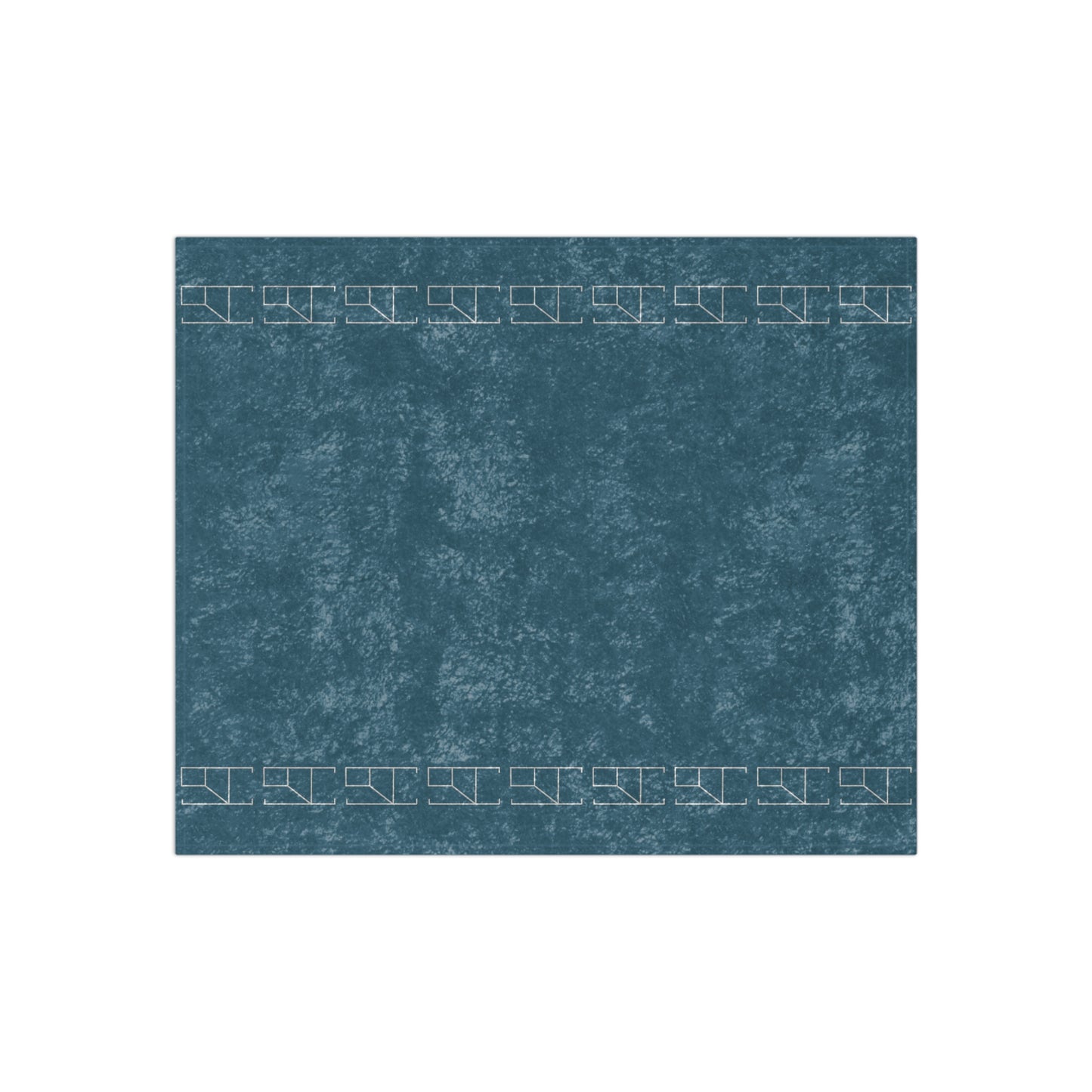 Velveteen Blanket - Light Steel Blue