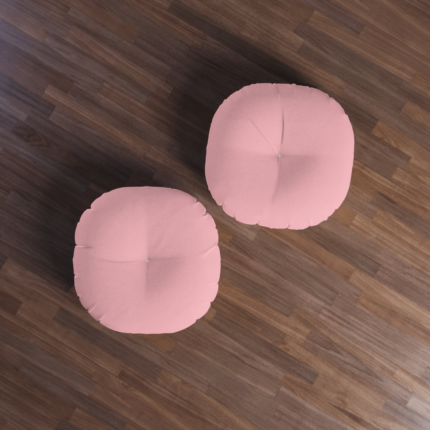 Round Tufted Floor Pillow - Cherry Blossom
