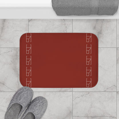 Memory Foam Bath Mat - Burnt Umber