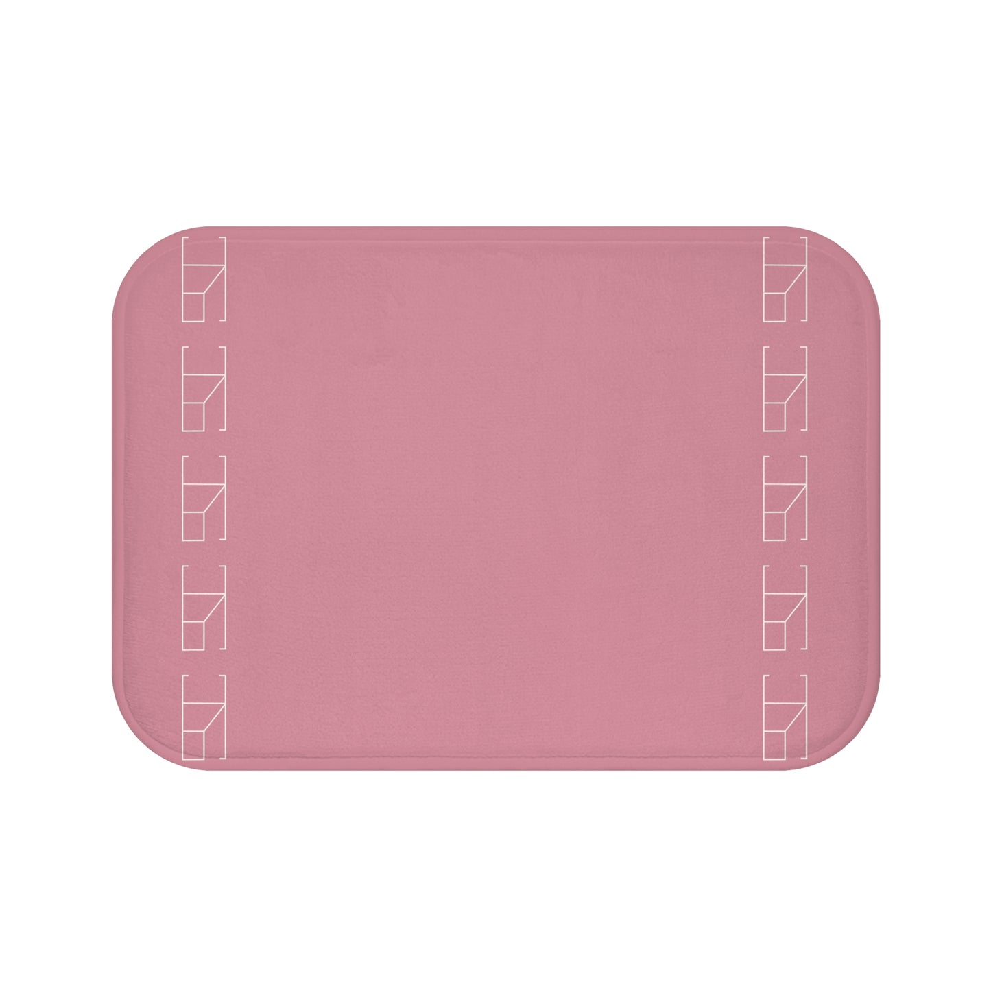 Memory Foam Bath Mat - Vintage Puce Pink