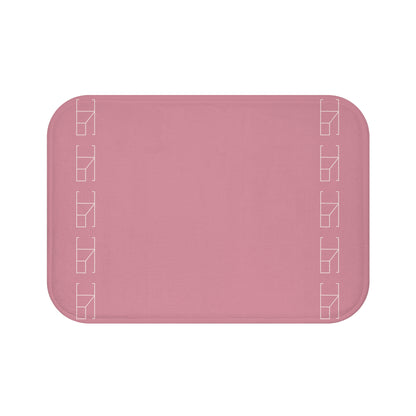 Memory Foam Bath Mat - Vintage Puce Pink