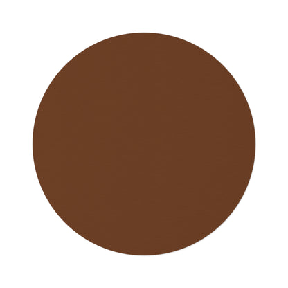 Round Rug - Cioccolata