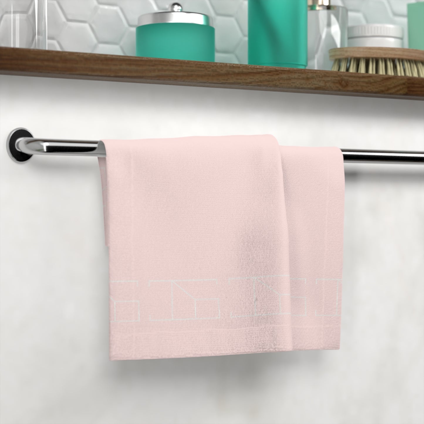 Face Towel - Misty Rose