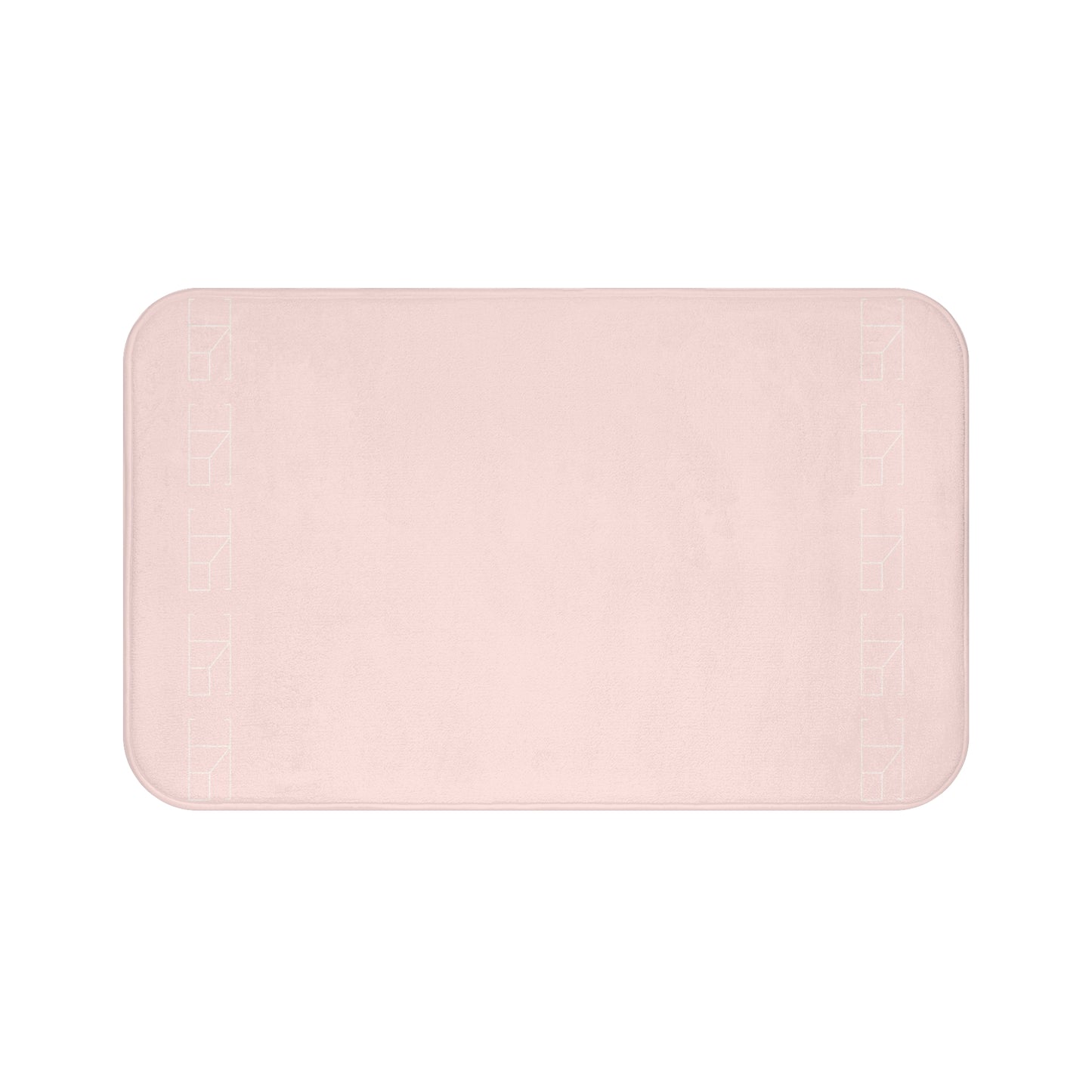 Memory Foam Bath Mat - Misty Rose