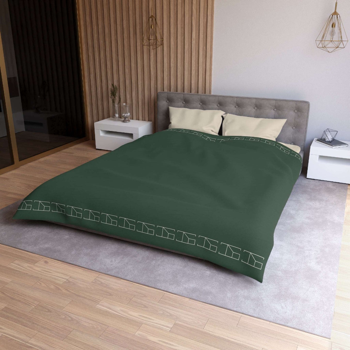 Duvet Cover - Forest Oliva