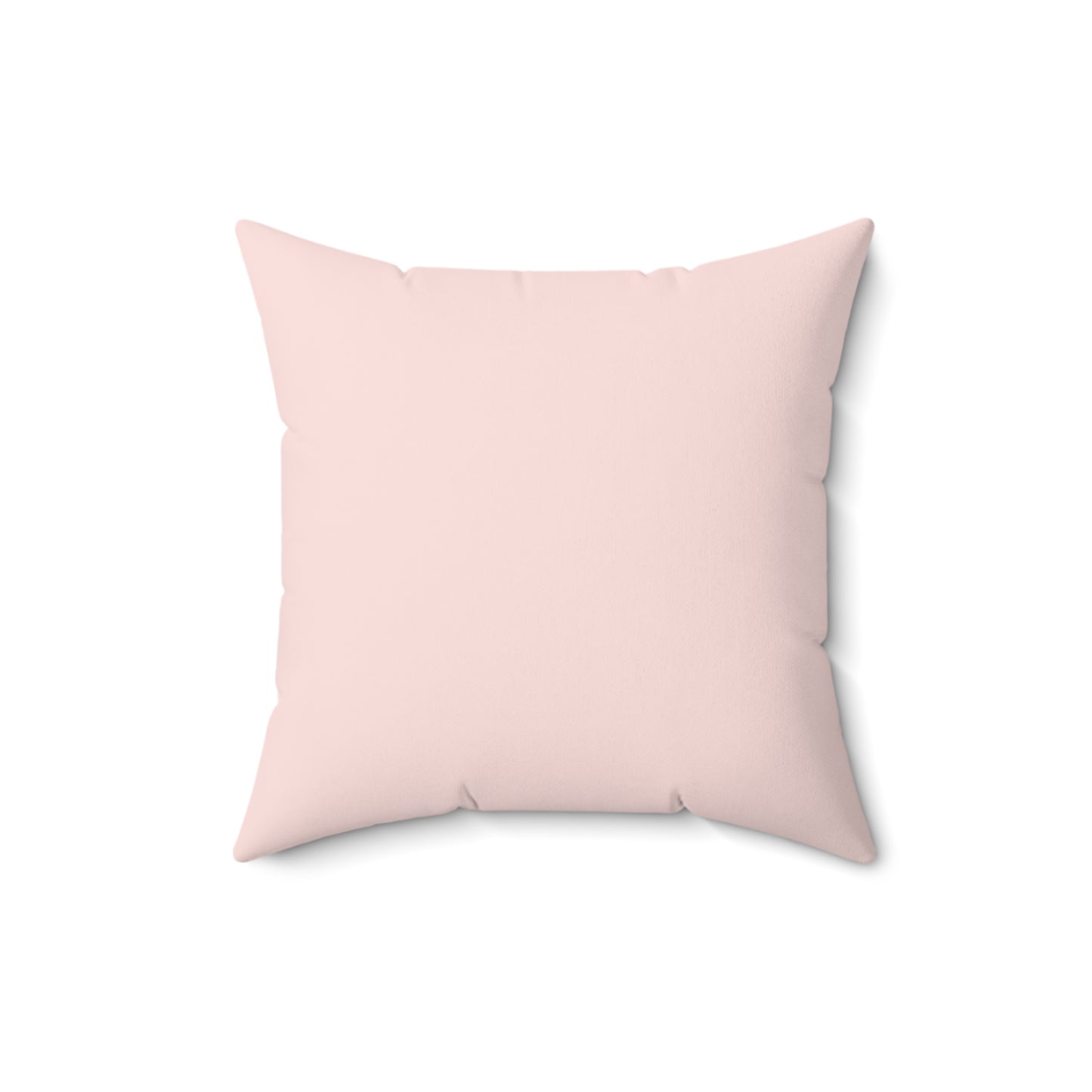 Faux Suede Throw Pillow - Misty Rose