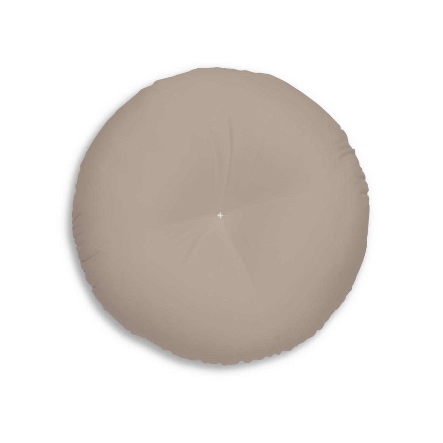 Round Tufted Floor Pillow - Desert Khaki