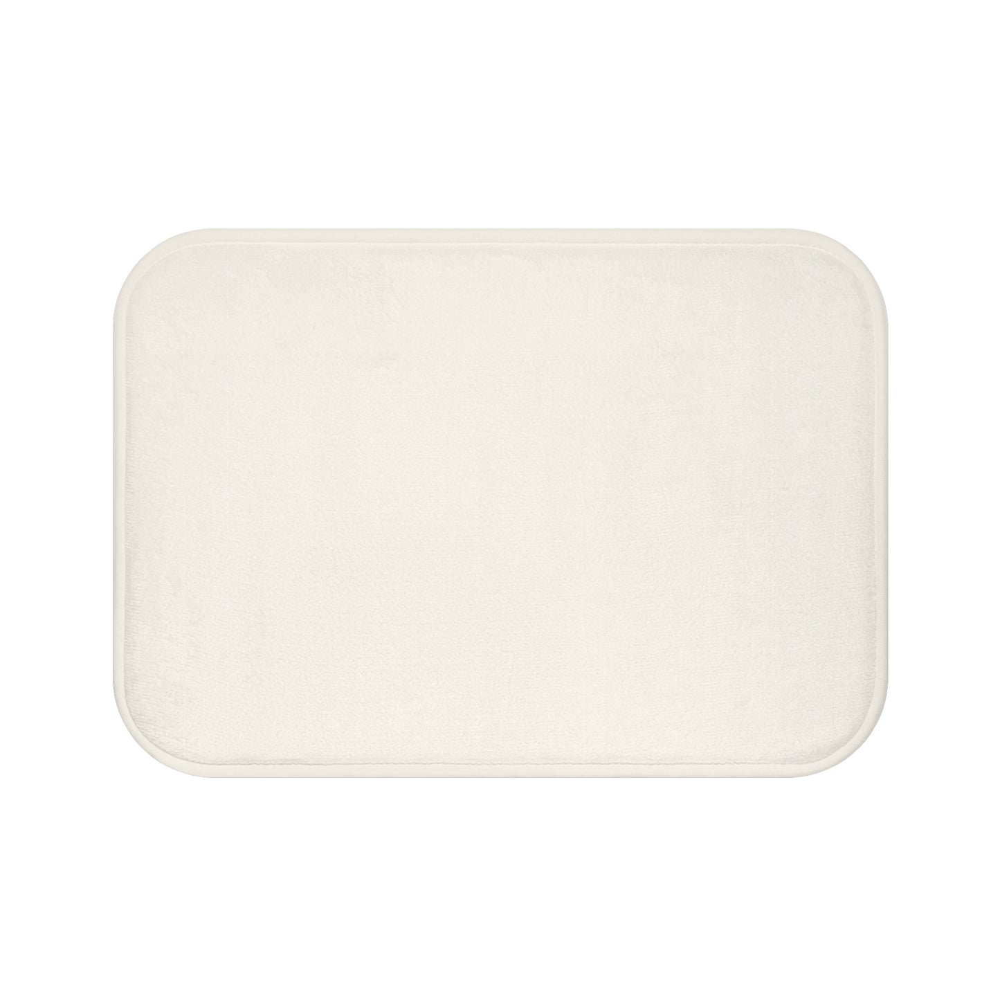 Memory Foam Bath Mat - Bone White