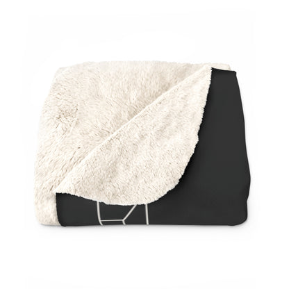 Sherpa Fleece Blanket - Velvet Noir