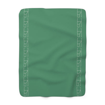 Sherpa Fleece Blanket - Lago Verde