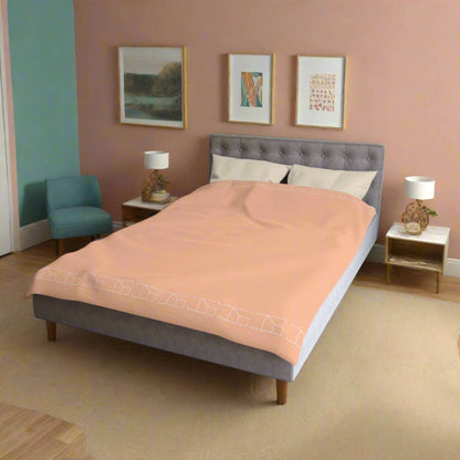 Duvet Cover - Peach