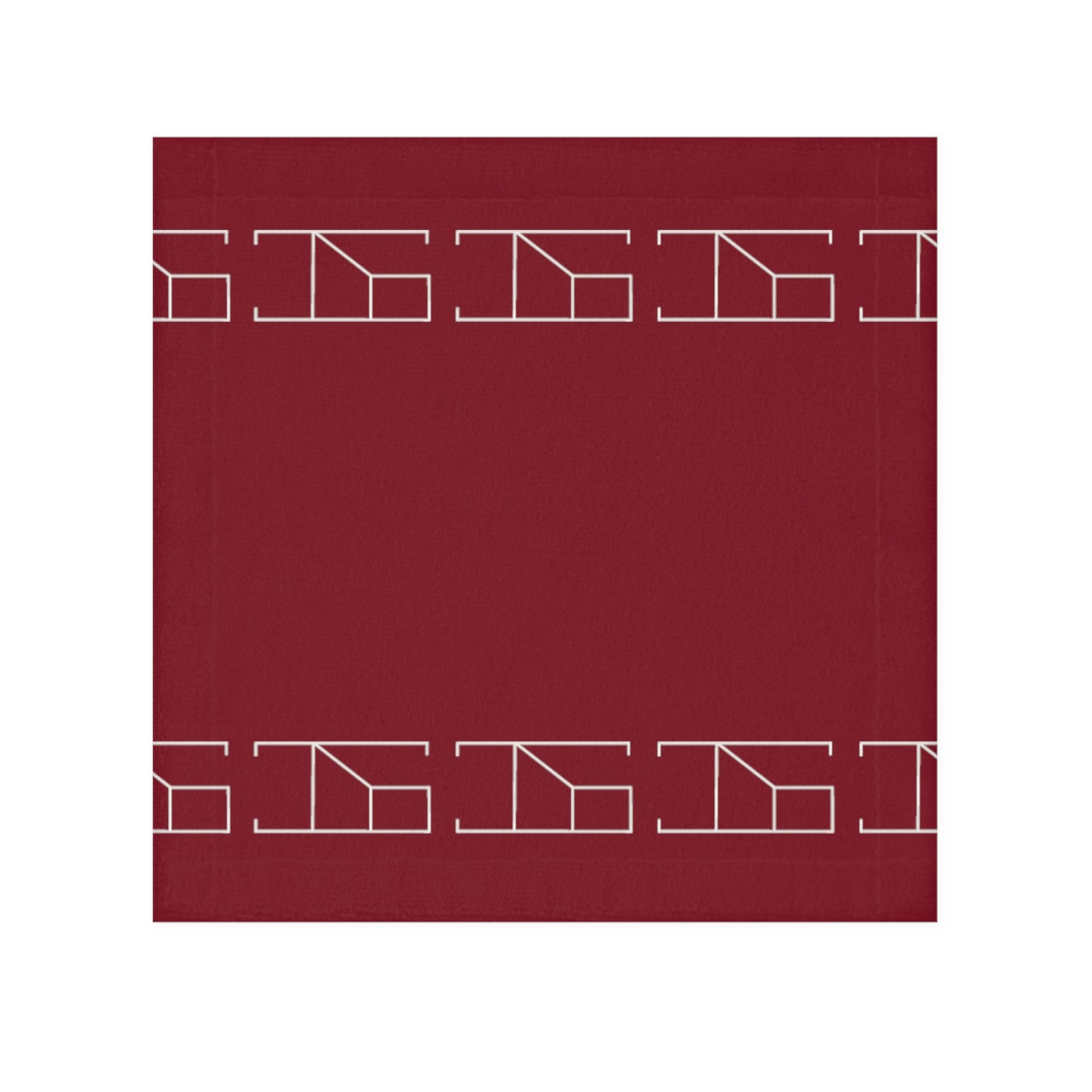 Face Towel - Burgundy