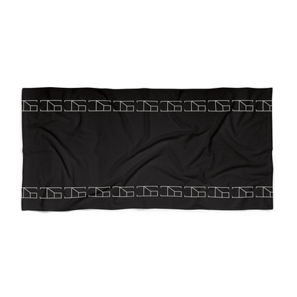 Bath Towel - Obsidian Noir