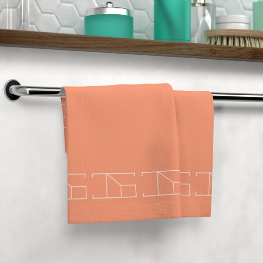 Face Towel - Tangerine