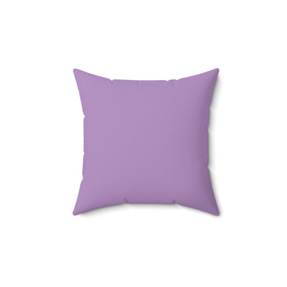 Faux Suede Throw Pillow - Glicine