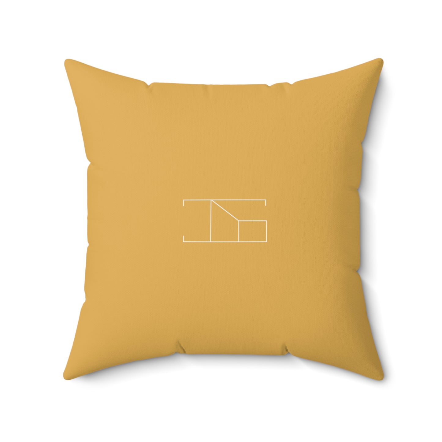 Faux Suede Throw Pillow - Hunyadi Yellow