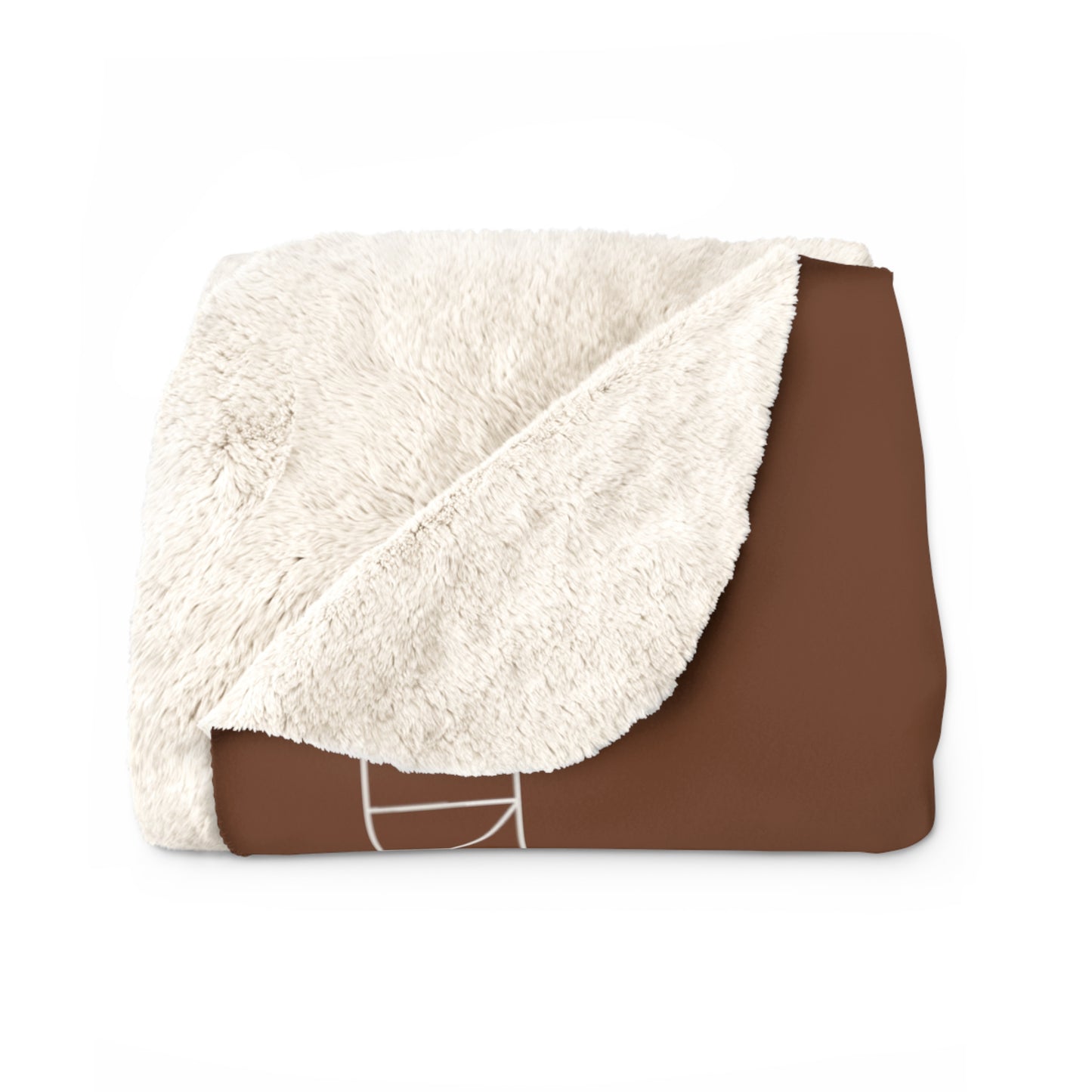 Sherpa Fleece Blanket - Cioccolata