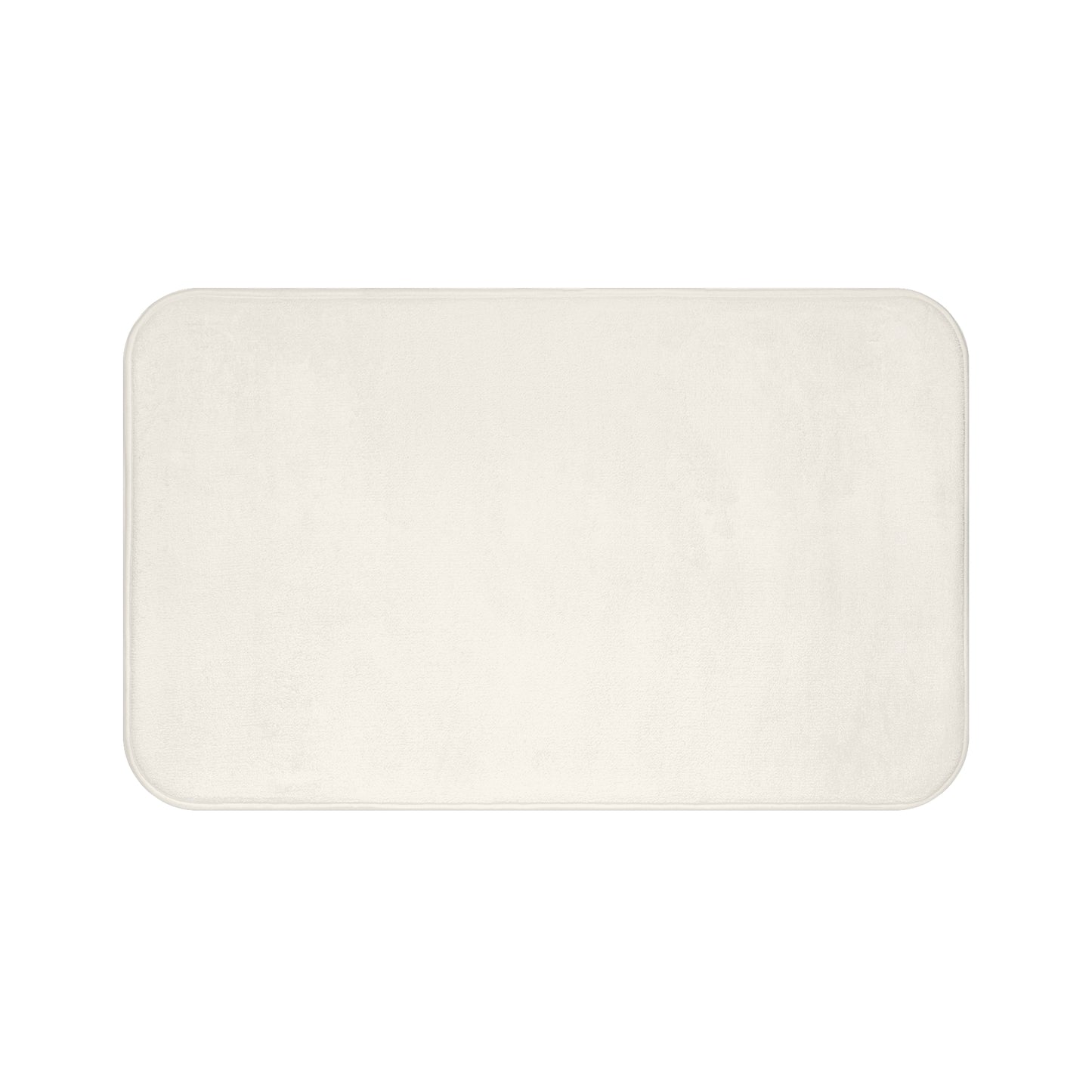 Memory Foam Bath Mat - Bone White