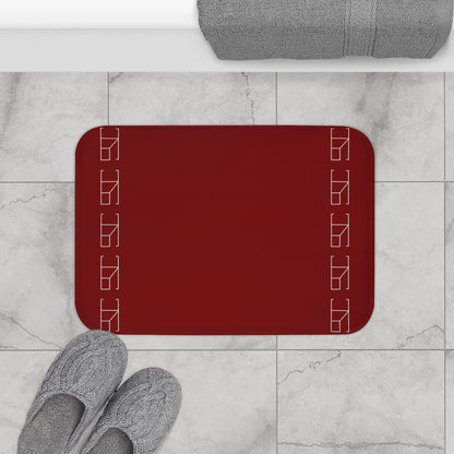 Memory Foam Bath Mat - Barn Red 28