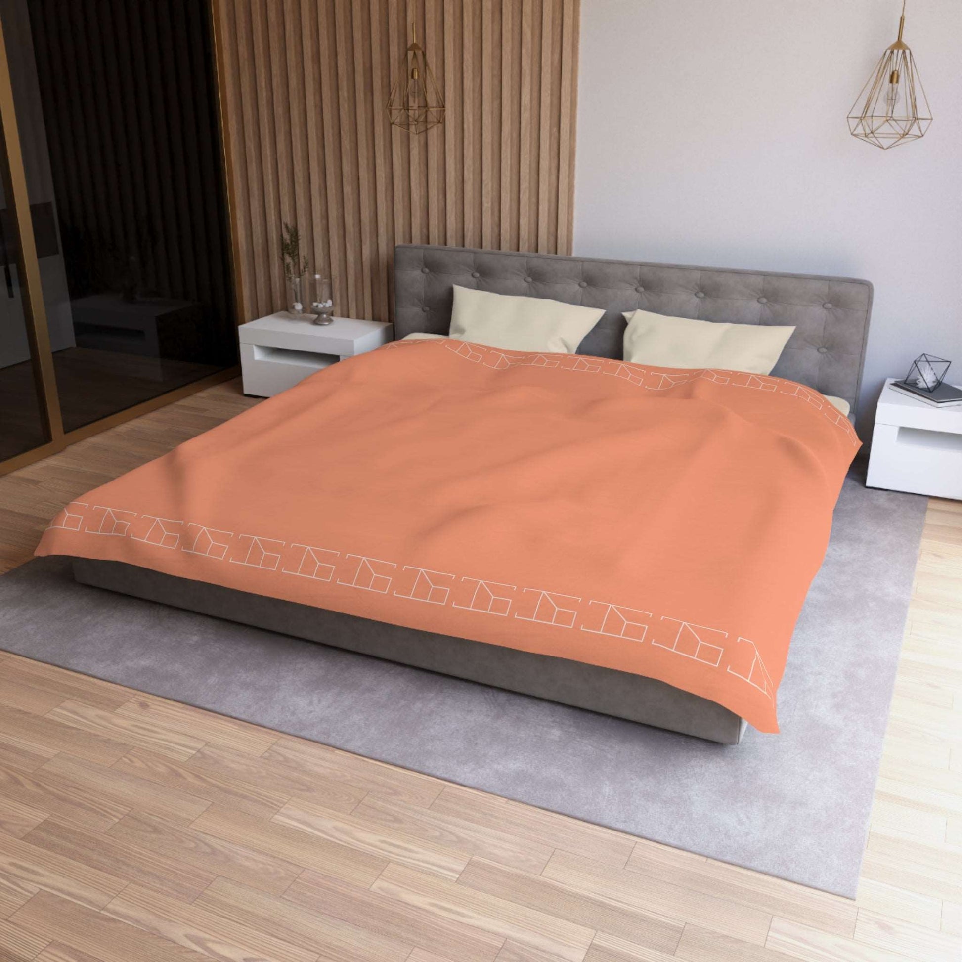 Duvet Cover - Tangerine