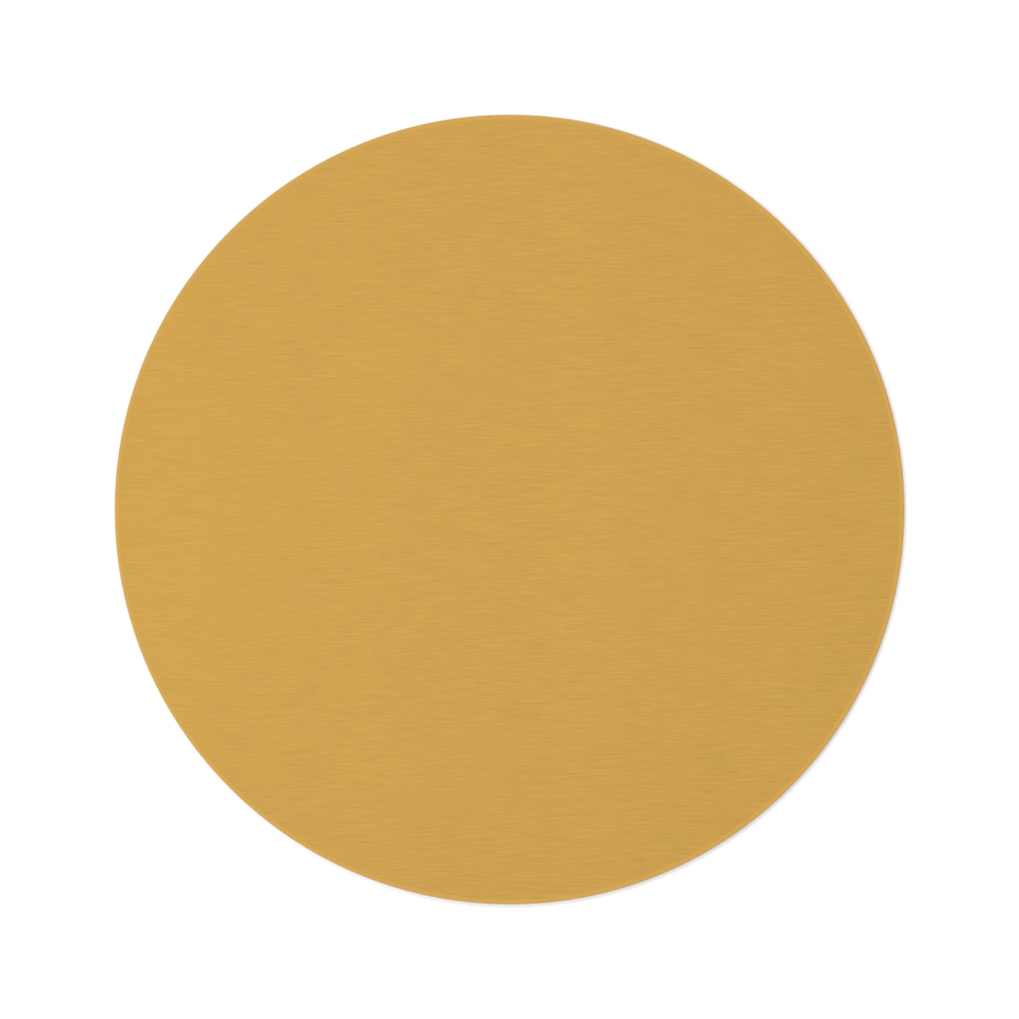 Round Rug - Hunyadi Yellow