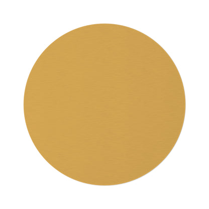 Round Rug - Hunyadi Yellow