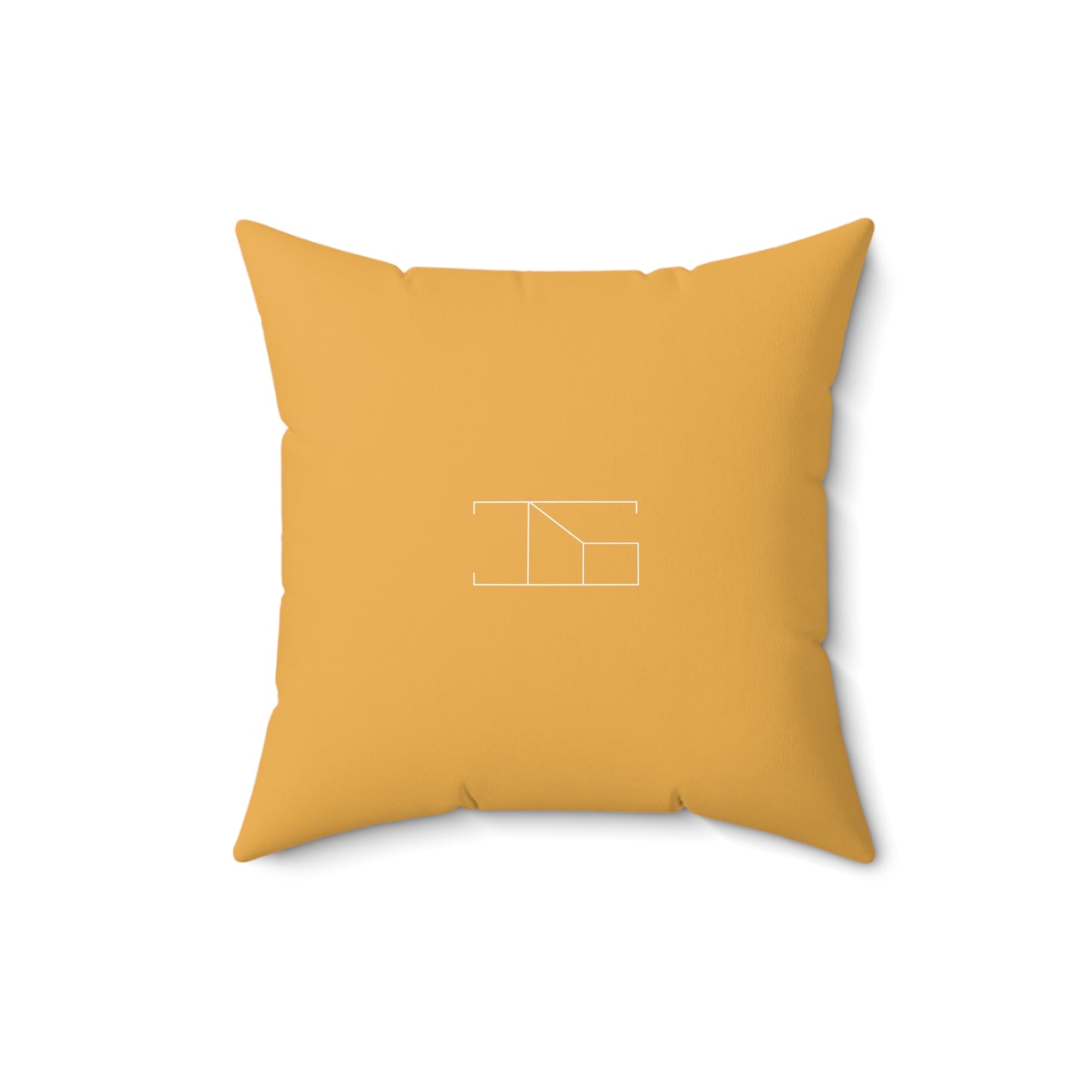 Faux Suede Throw Pillow - Hunyadi Orange