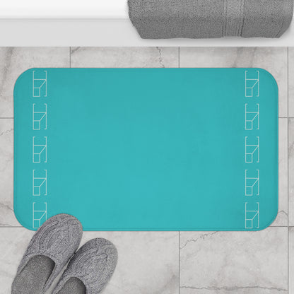 Memory Foam Bath Mat - Robin Egg