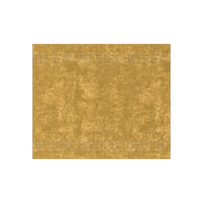 Velveteen Blanket - Hunyadi Yellow