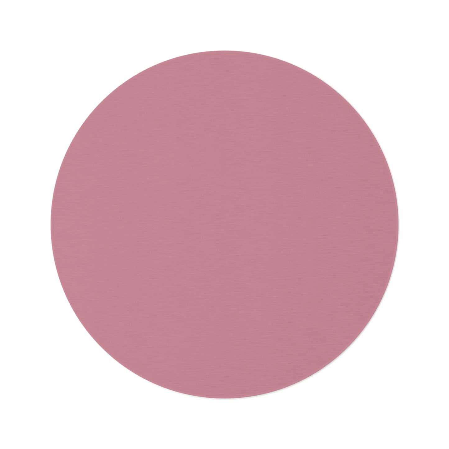 Round Rug - Vintage Puce Pink