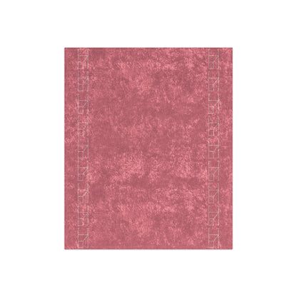 Velveteen Blanket - Light Coral