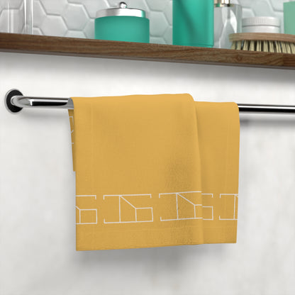 Face Towel - Hunyadi Yellow