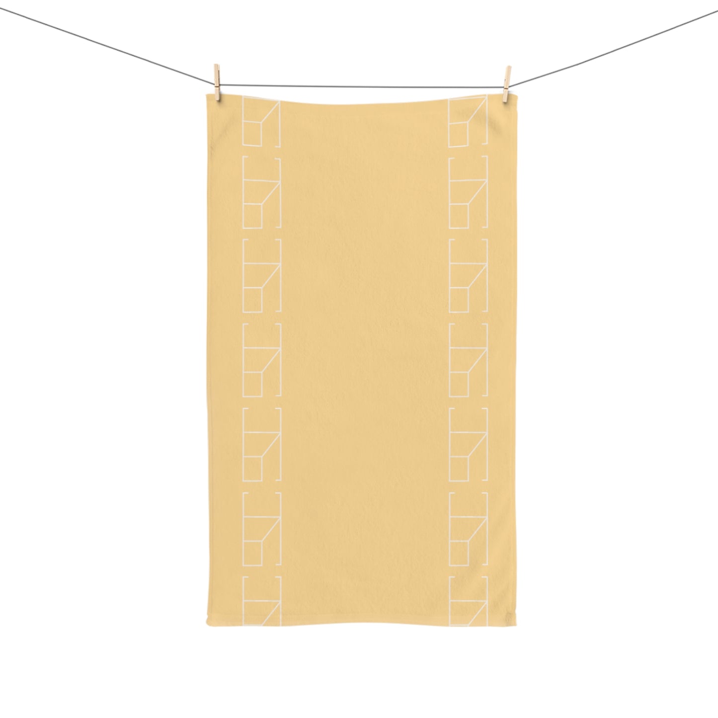 Hand Towel - Yellow Sunrise