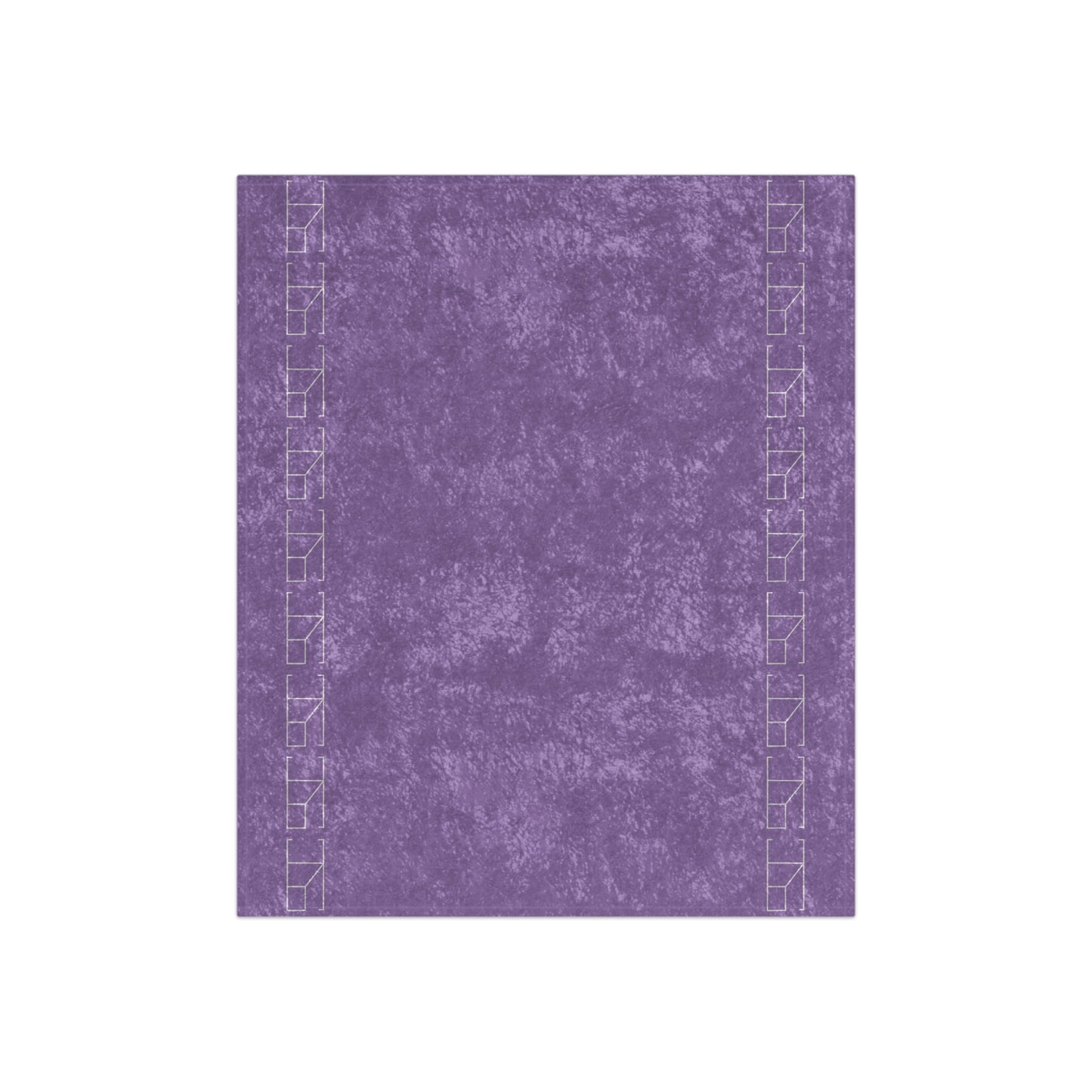 Velveteen Blanket - Mountain's Lavender