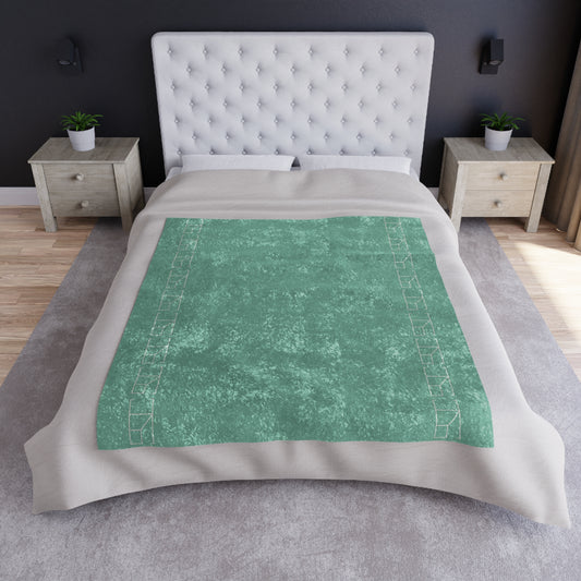 Velveteen Blanket - Serenity Sage