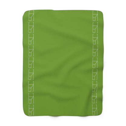 Sherpa Fleece Blanket - Matcha