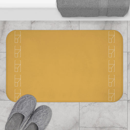 Memory Foam Bath Mat - Hunyadi Yellow