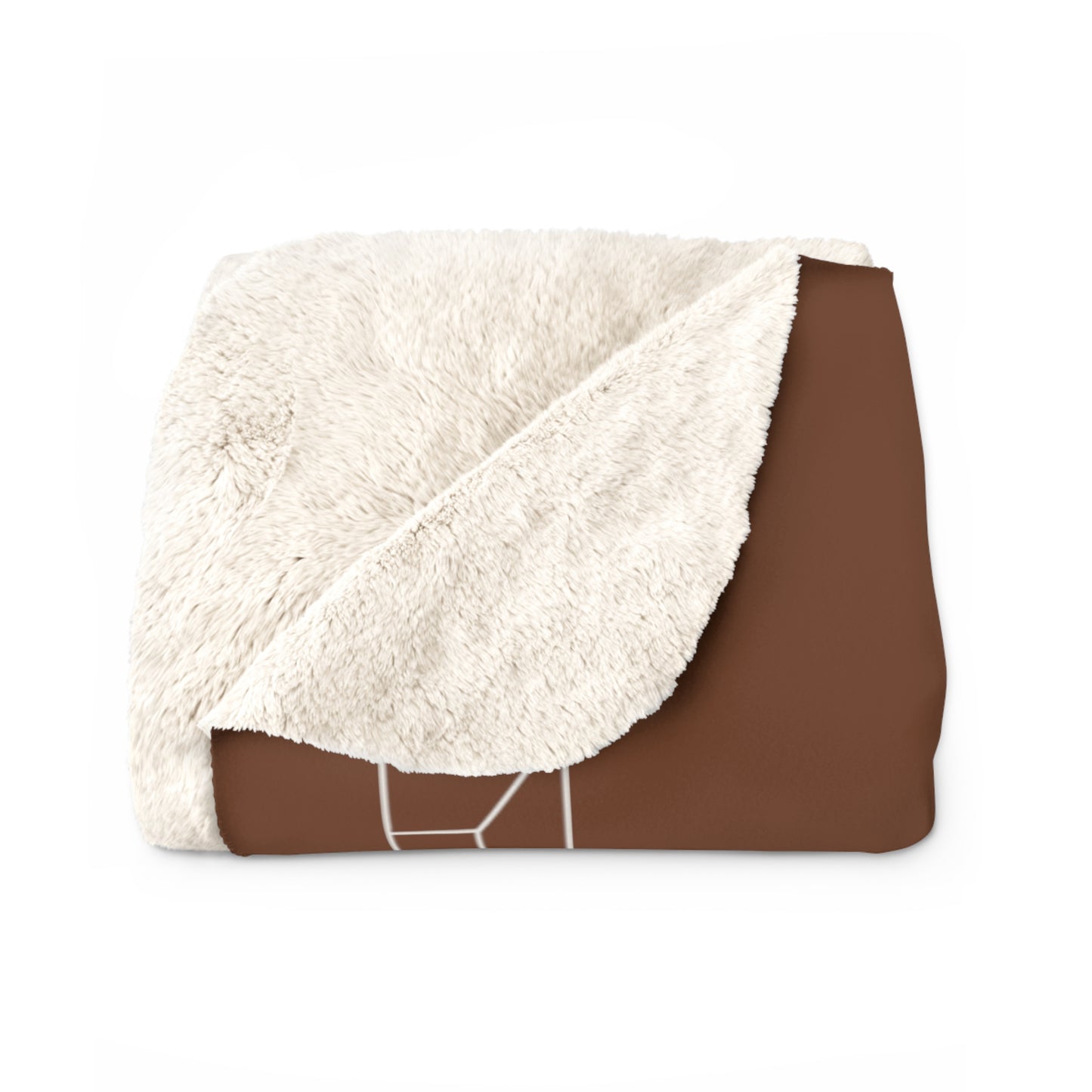 Sherpa Fleece Blanket - Cioccolata