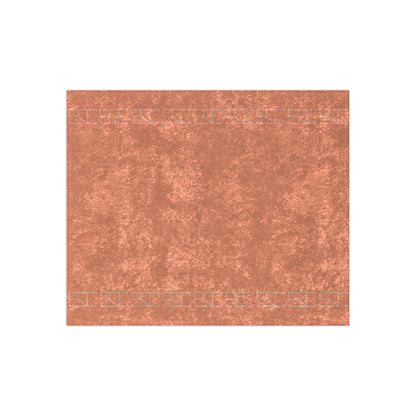 Velveteen Blanket - Tangerine