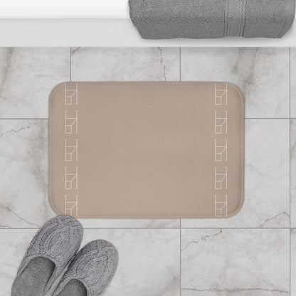 Memory Foam Bath Mat - Desert Khaki