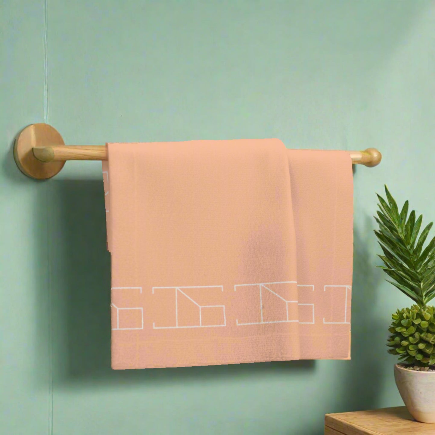 Face Towel - Peach