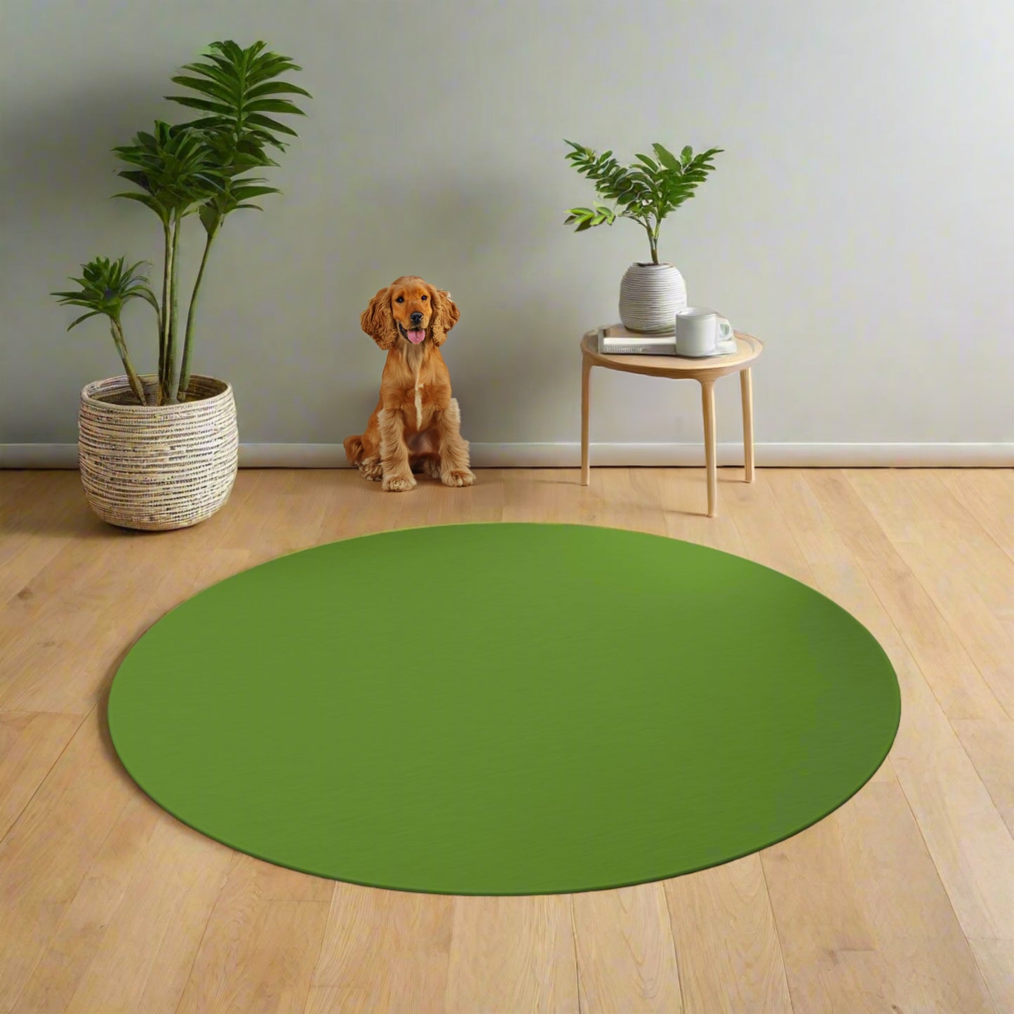 Round Rug - Matcha